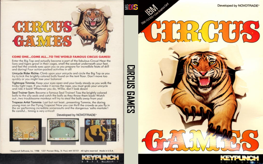 Circus Games — box-texture (US)