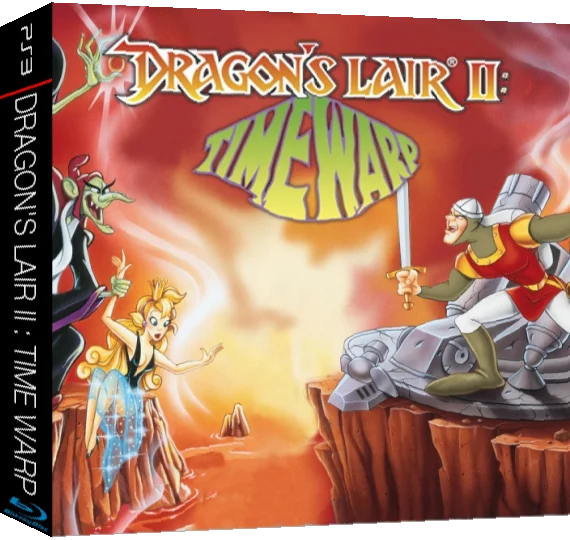 Dragon's Lair II - Time Warp — box-3D (US)
