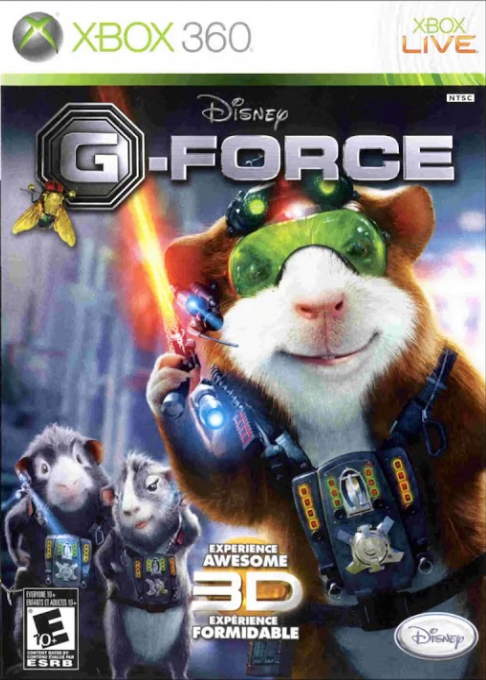 Disney G-Force box art