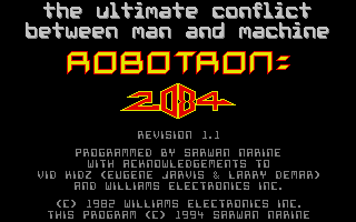 Robotron - 2084 — sstitle (WOR)