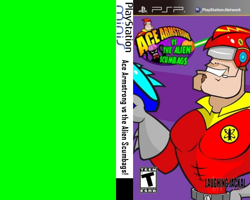 Ace Armstrong Vs The Alien Scumbags! — box-texture (US)