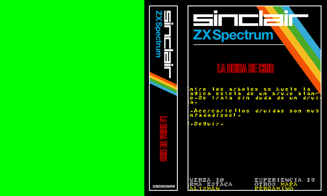 Huida De Ciro, La — box-texture (SS)