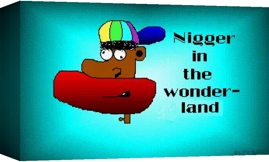 Nigger in the Wonderland — box-3D (WOR)