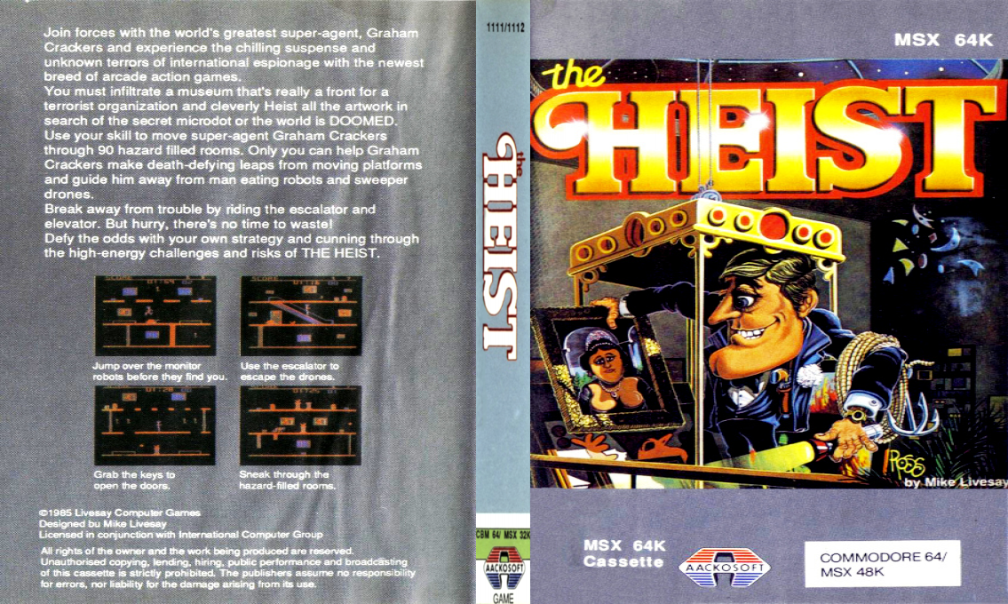 The Heist — box-texture (EU)