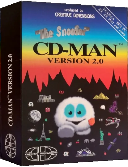 Cd-man Version 2.0 — box-3D (US)