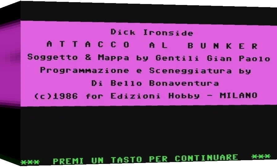 Dick Ironside : Attacco al Bunker — box-3D (WOR)