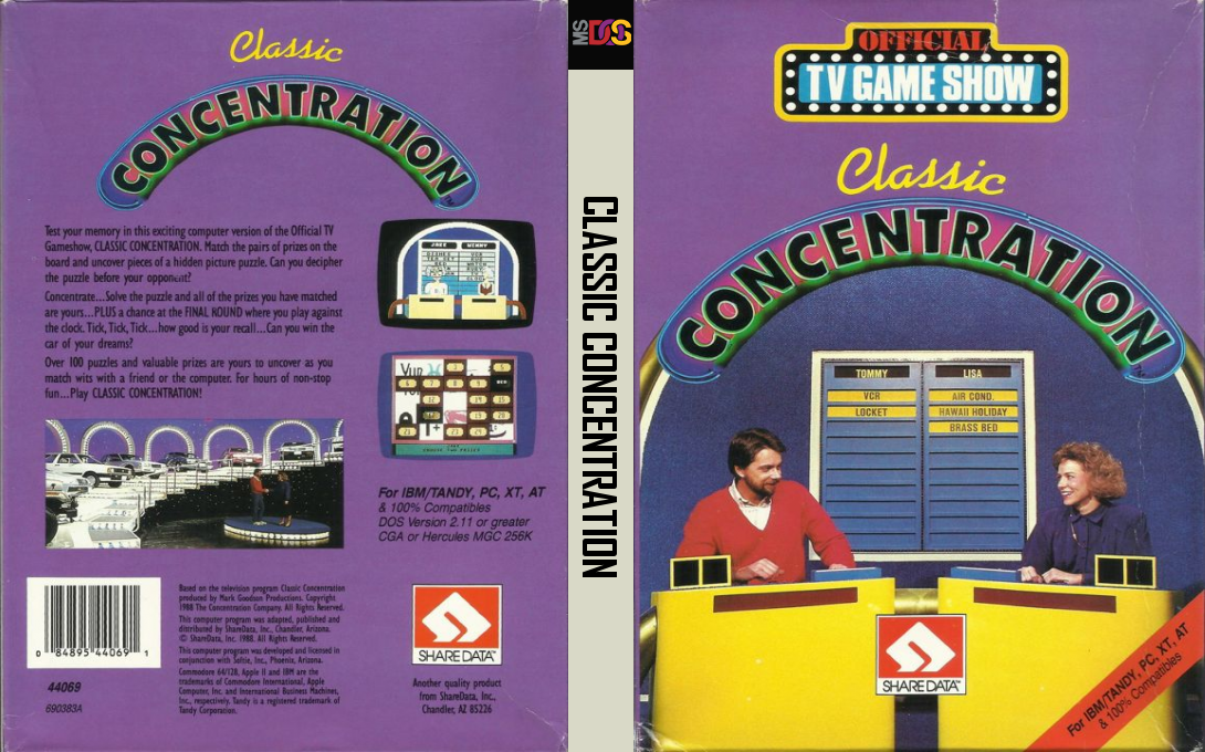 Classic Concentration — box-texture (US)