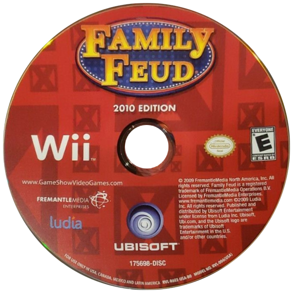 Family Feud - 2010 Edition — support-texture (US)