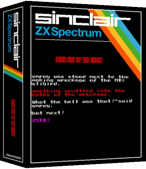 From Out Of The Snow — box-3D (SS)