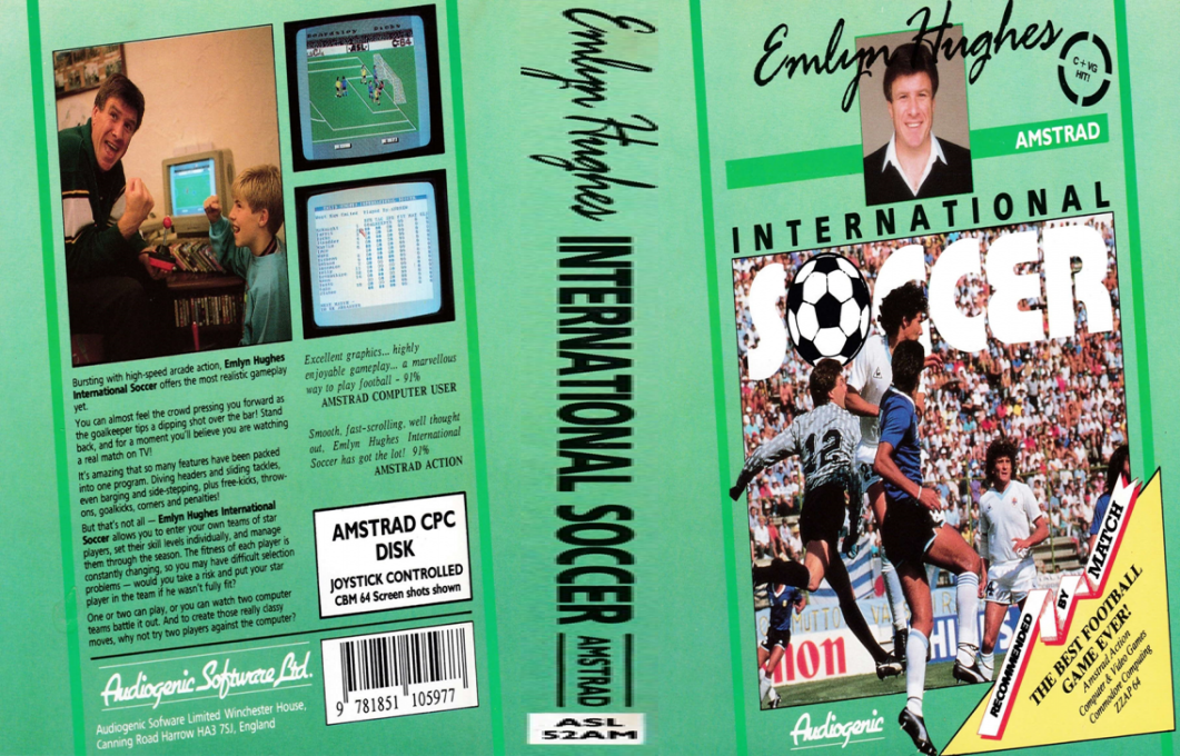Emlyn Hughes International Soccer — box-texture (EU)