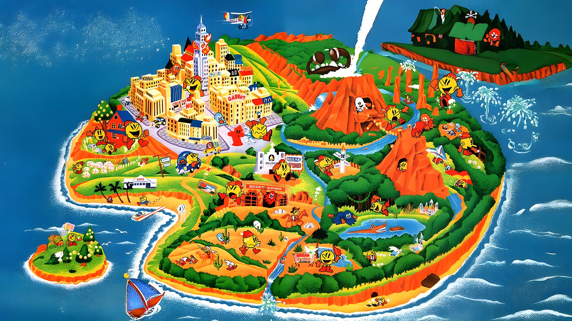 Pac-Land — fanart