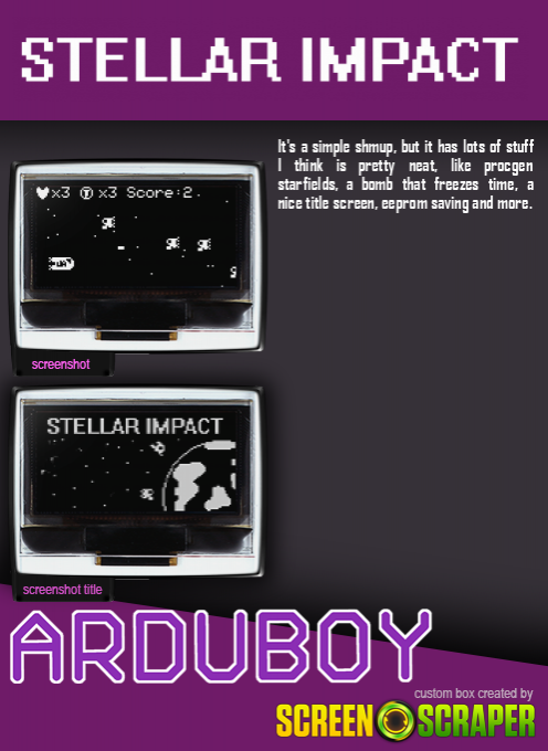 Stellar Impact — box-2D-back (SS)