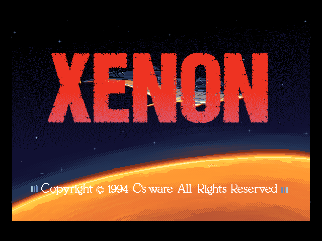 Xenon - Mugen no Shitai — sstitle (JP)