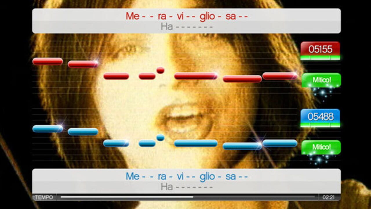 SingStar Cantautori Italiani — screenshot (WOR)