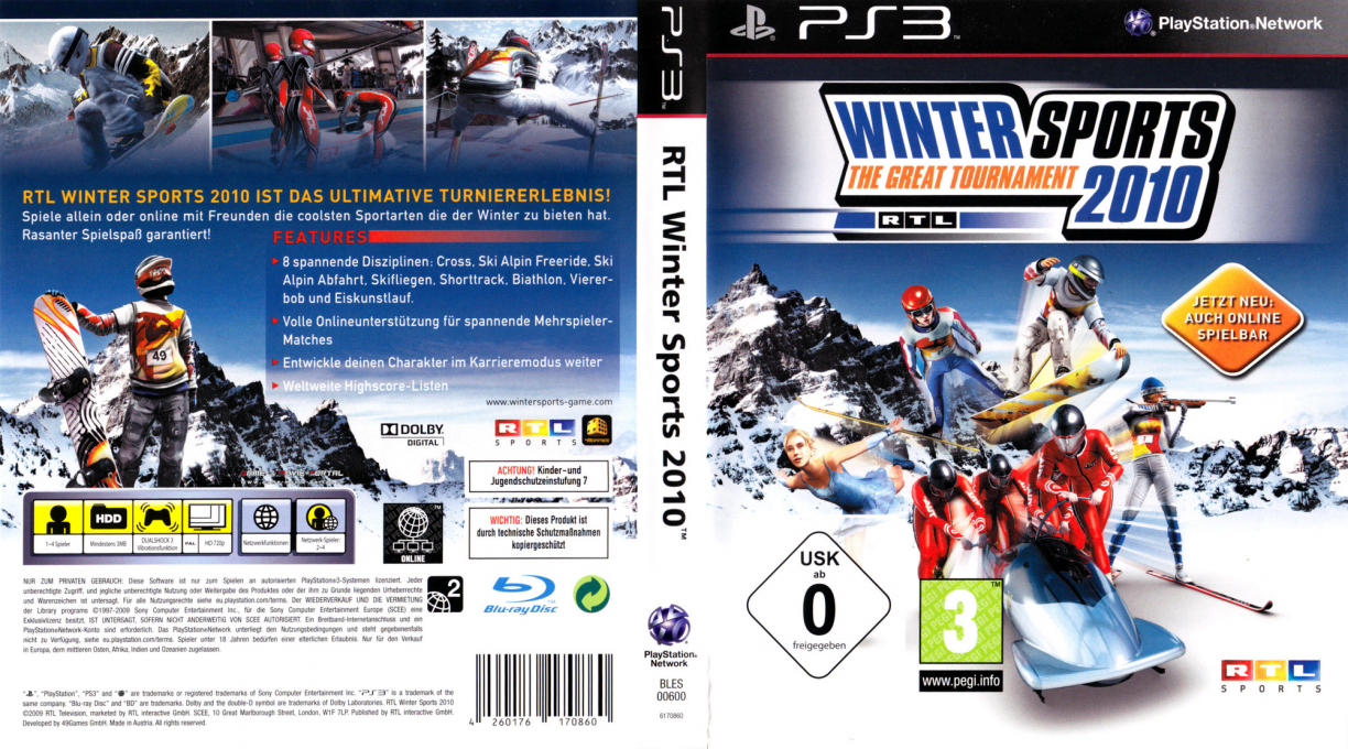Winter Sports 2010 - The Great Tournament — box-texture (DE)