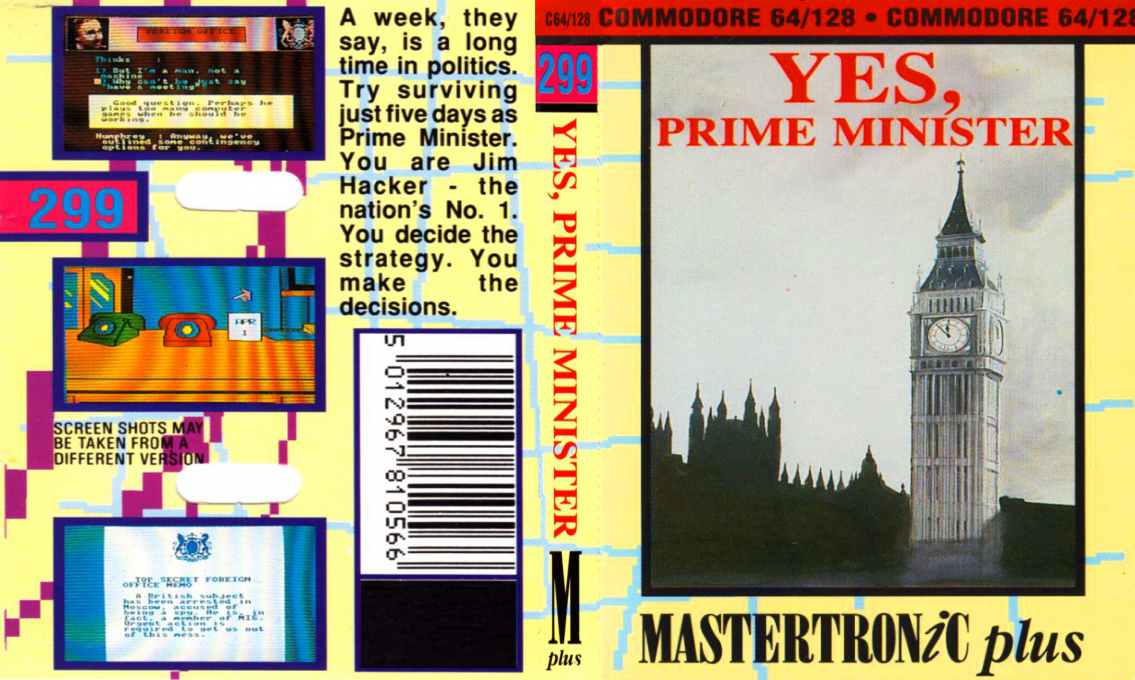 Yes, Prime Minister — box-texture (UK)