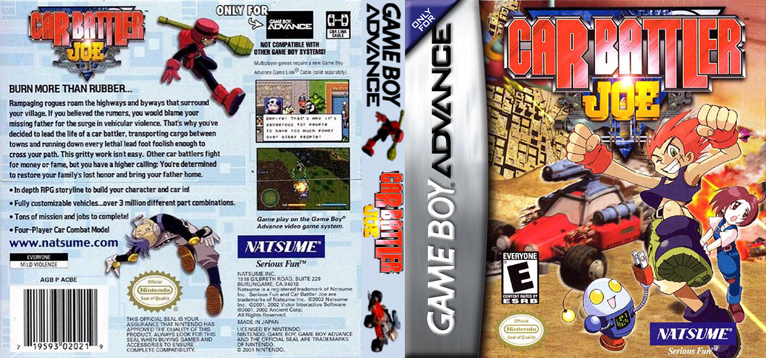 Car Battler Joe — box-texture (US)