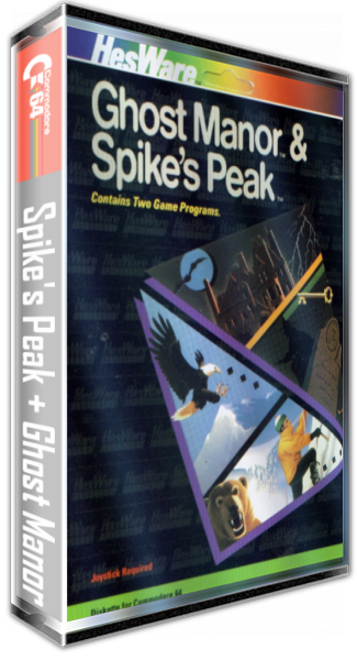 Spike's Peak + Ghost Manor — box-3D (US)