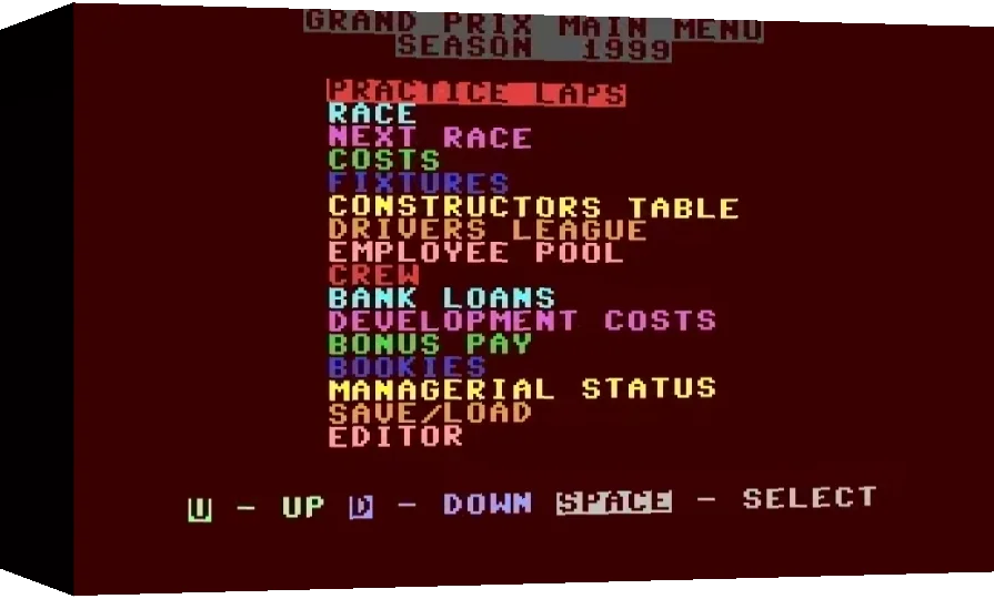 Grand Prix Manager — box-3D (WOR)