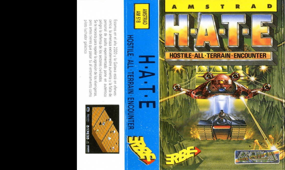 H.A.T.E - Hostile All Terrain Encounter — box-texture (SP)