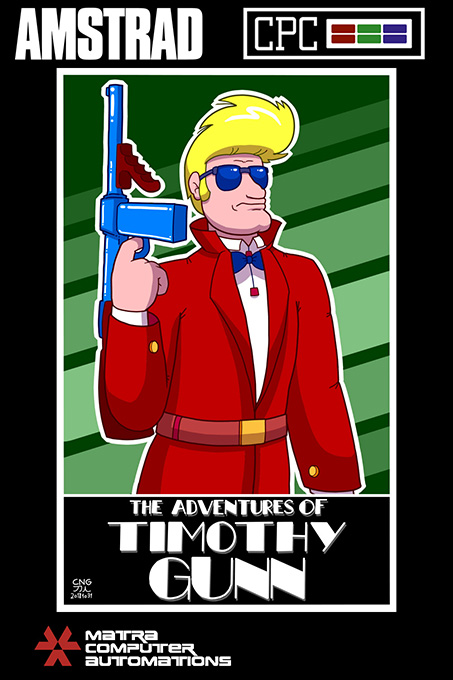 Adventures Of Timothy Gunn, The box art