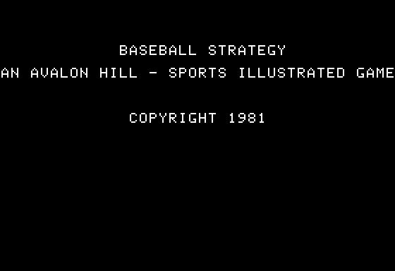 Baseball Strategy — sstitle (WOR)