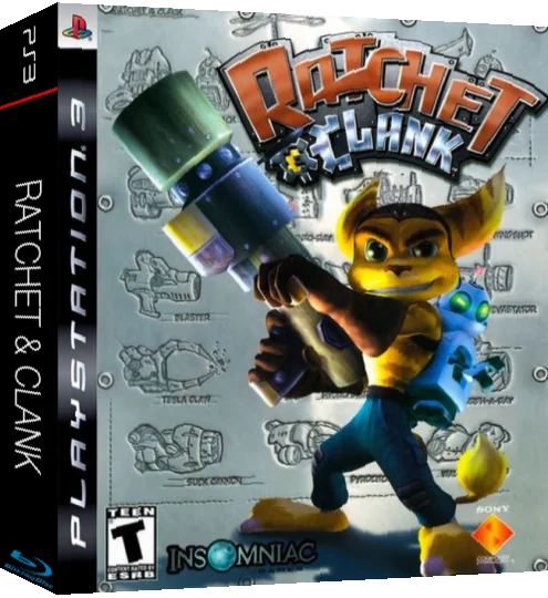 Ratchet And Clank — box-3D (US)