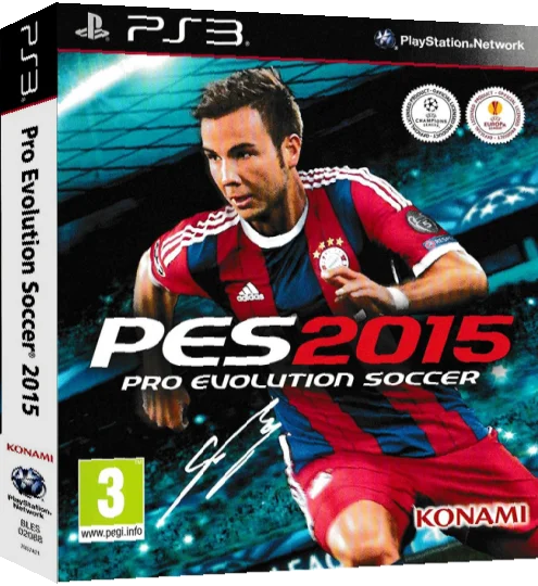 PES 2015 - Pro Evolution Soccer — box-3D (EU)