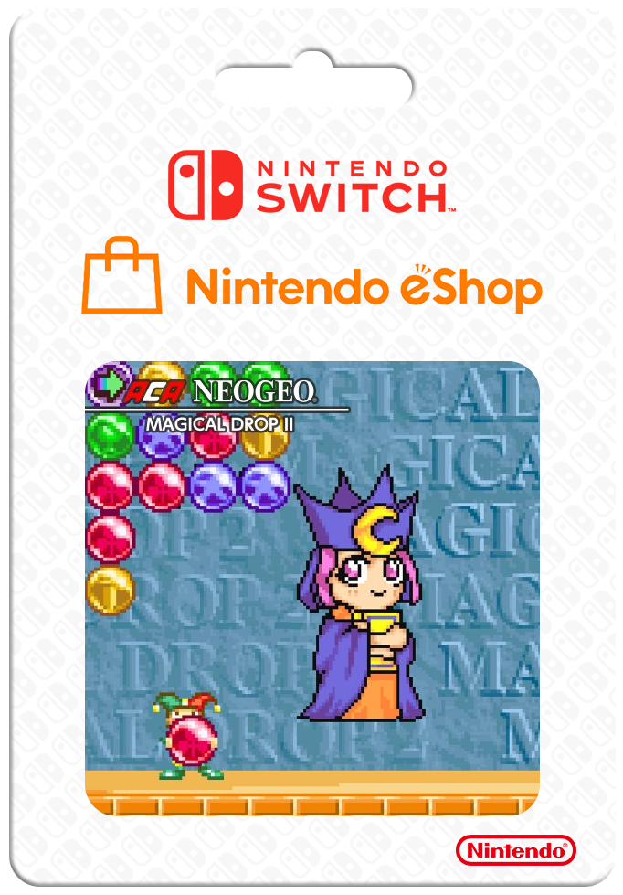 Aca Neogeo Magical Drop II — support-2D (CUS)