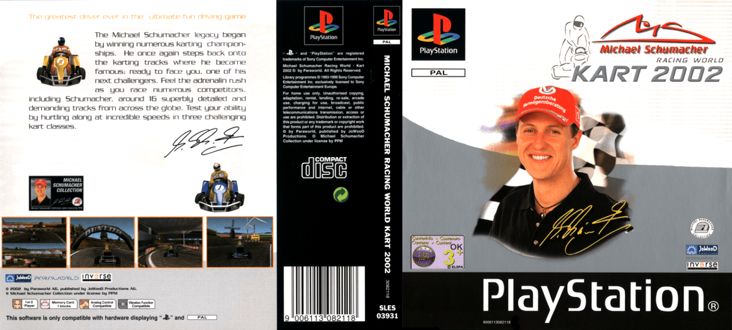 Michael Schumacher Racing World Kart 2002 — box-texture (EU)
