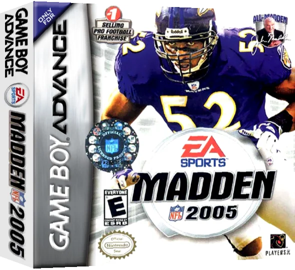 Madden NFL 2005 — box-3D (US)