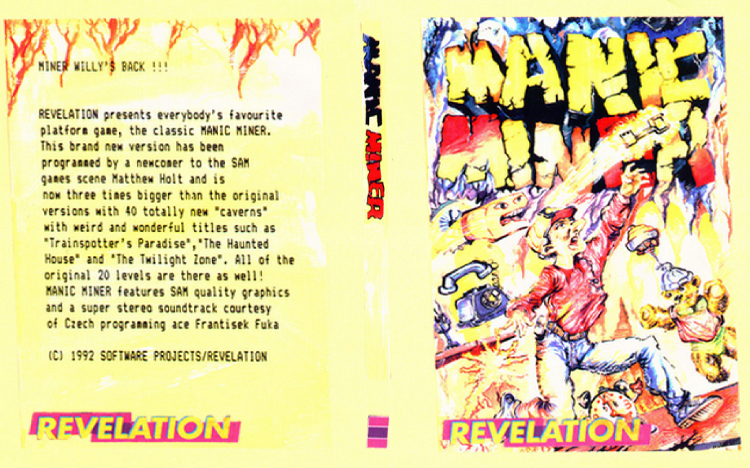 Manic Miner — box-texture (EU)