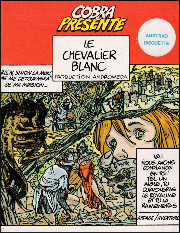 Chevalier Blanc, Le box art