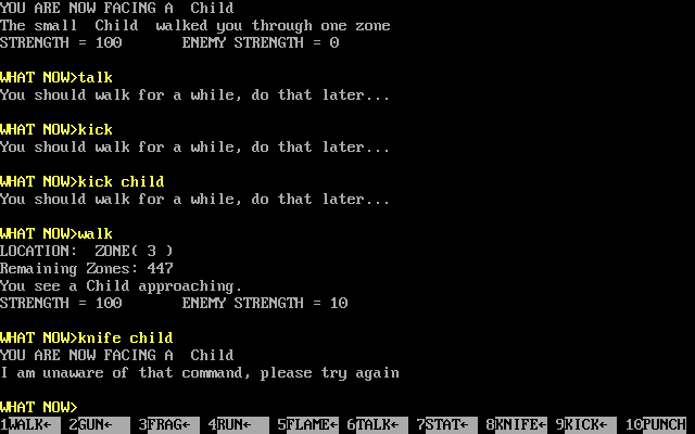 Survival Adventure — ss (WOR)