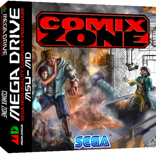 Comix Zone — box-3D (WOR)