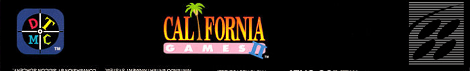 California Games 2 — box-2D-side (US)