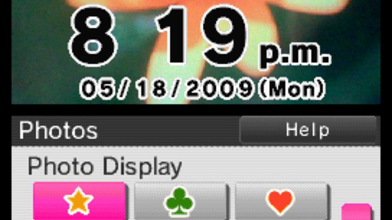 Nintendo DSi Tokei - Doubutsu no Mori Type — screenshot (WOR)