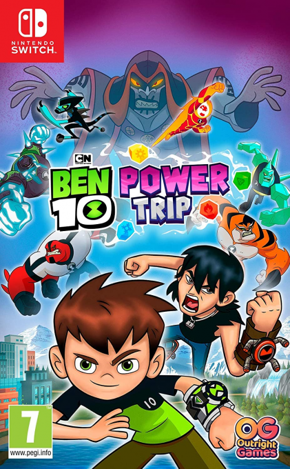 Ben 10 - Power Trip! — box-2D (EU)