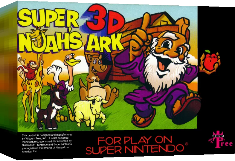 Super Noah's Ark 3D — box-3D (WOR)