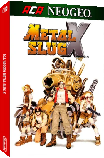 Aca Neogeo Metal Slug X — box-3D (WOR)