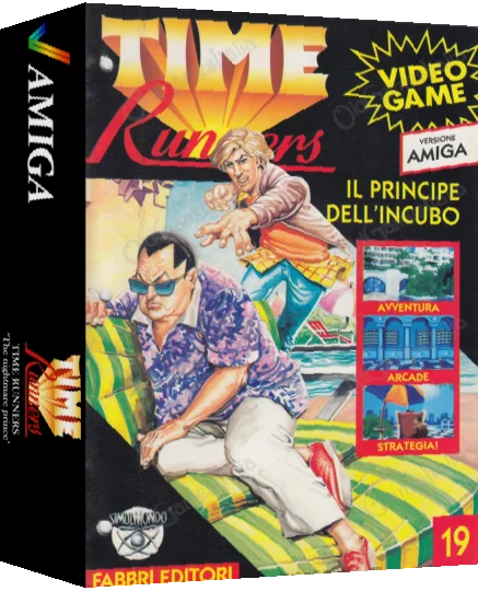 Time Runners 19 - The Nightmare Prince — box-3D (IT)
