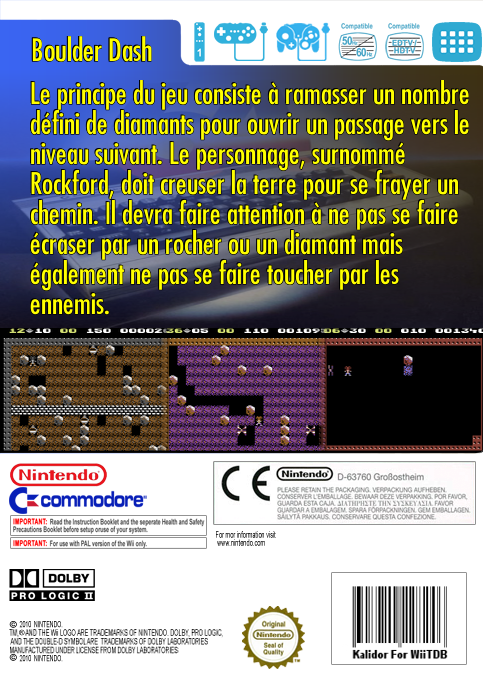Boulder Dash — box-2D-back (FR)