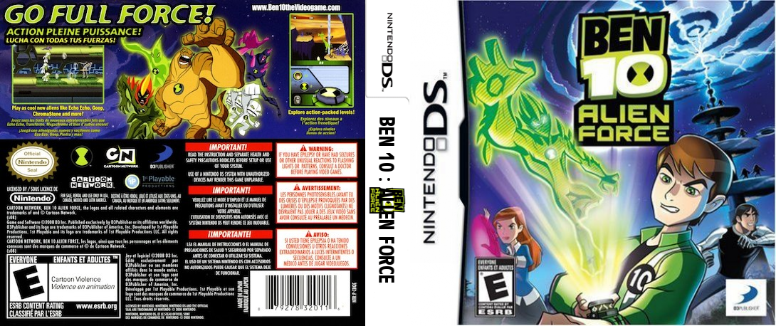 Ben 10 - Alien Force — box-texture (US)