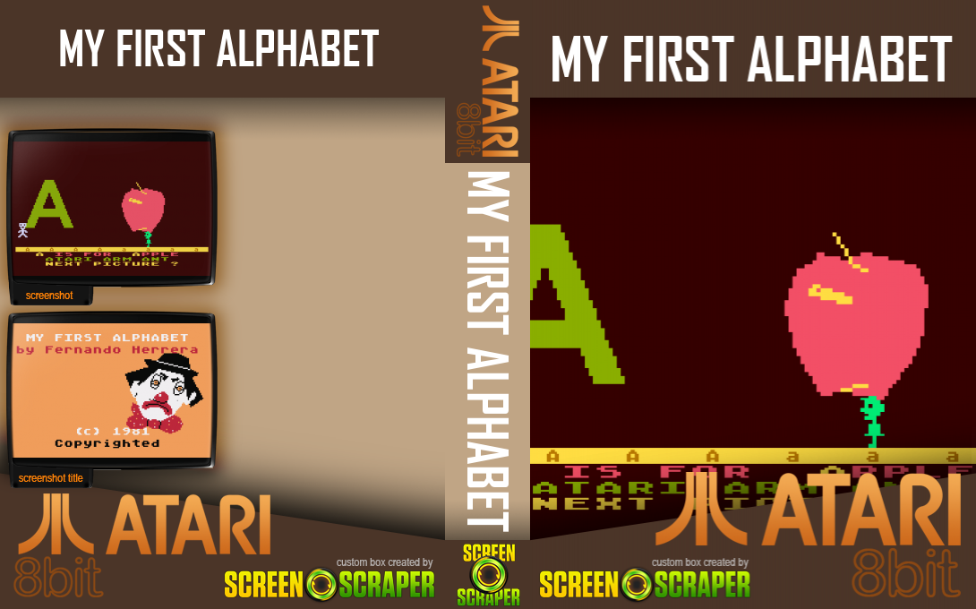 My First Alphabet — box-texture (SS)