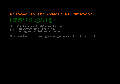 Jewels Of Darkness, The — sstitle (EU)