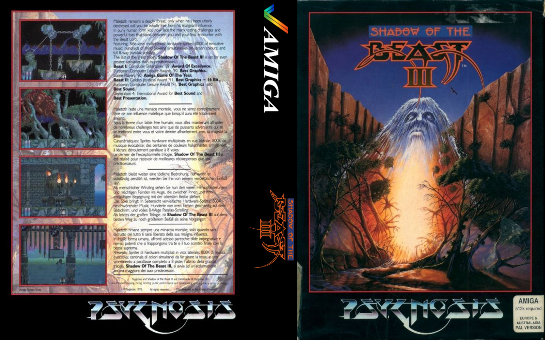 Shadow of the Beast III — box-texture (WOR)