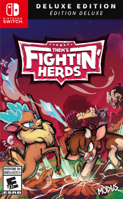 THEM'S FIGHTING HERDS - DELUXE EDITION box art