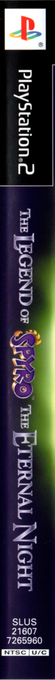 Legend of Spyro, The - The Eternal Night — box-2D-side (US)
