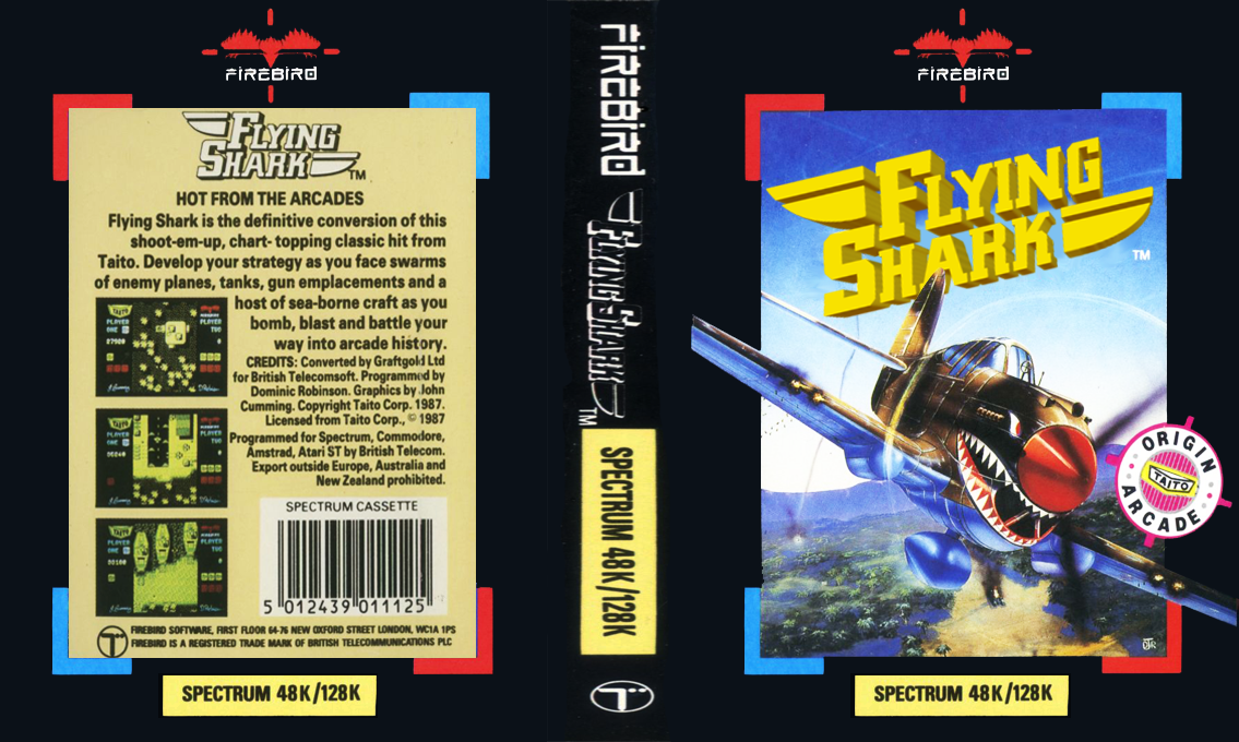 Flying Shark — box-texture (EU)