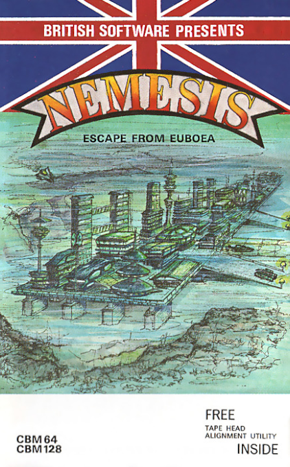 Nemesis - Escape From Euboea (British Software) box art